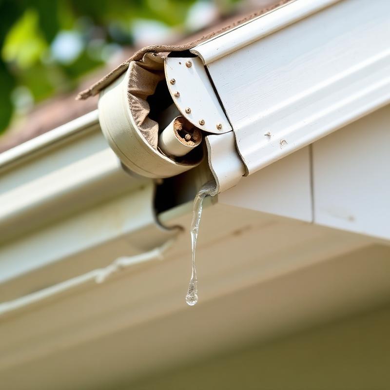 Leaking Gutters Needed Attention