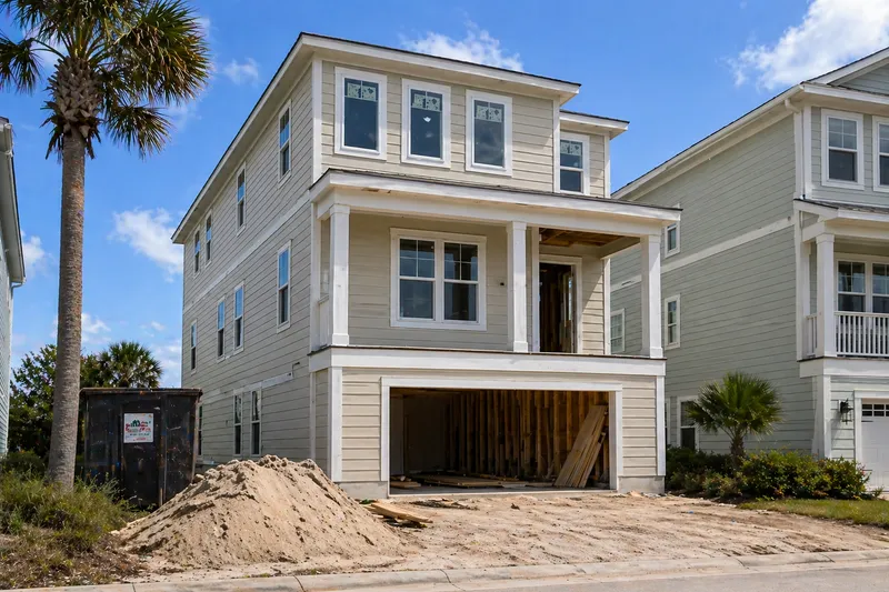 Jacksonville Beach Full Exterior Build after