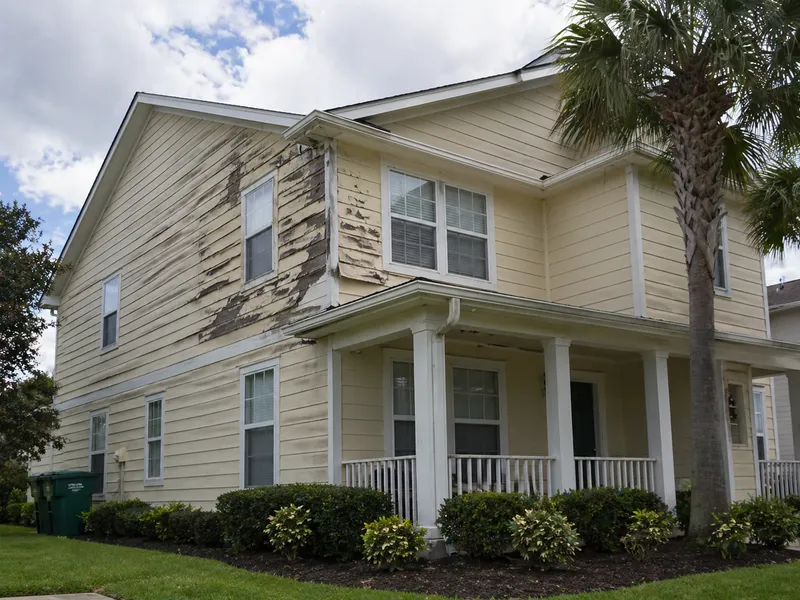 Ponte Vedra Storm Damage Repair before